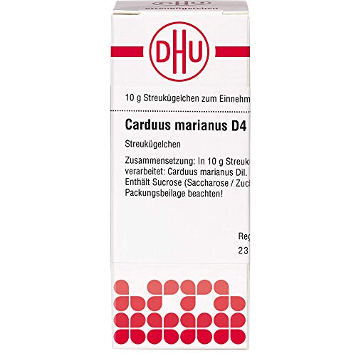DHU Carduus marianus D4 Streukügelchen, 10 g Globuli